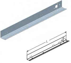 ALUTECH PRG01LFR - 402032400 Профиль угловой PRG01LFR для подъёмных секционных ворот