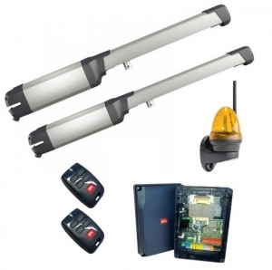 BFT R935309 00005KIT-LK Автоматика для распашных ворот PHOBOS BT A40 LK, комплект: 2 привода, блок управления, 2 пульта, лампа