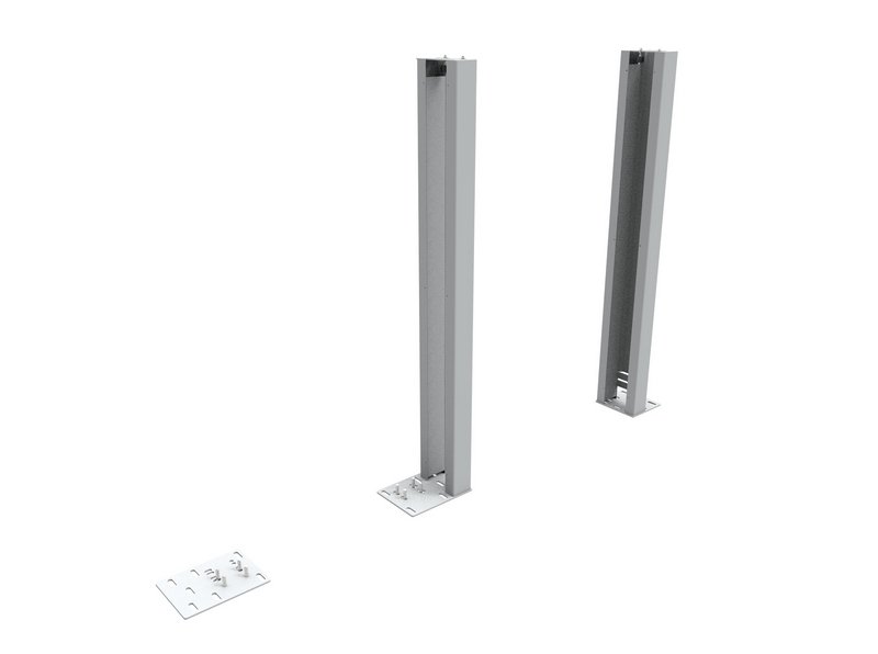 КОРН 1-0060-Э Запорные П-образные колонны из швеллера 120х60 с кабель-каналом