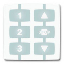 NICE WM002G Пульт ДУ Nice Way для 2 устройств/групп с тремя командами: открыть-стоп-закрыть, для ворот и шлагбаумов