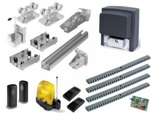 DOORHAN DHS20160-7 + BX608AGS Комплектующие для откатных (сдвижных) ворот весом до 700 кг или шириной до 4,5 м (набор-комплект фурнитуры) с автоматикой CAME BX608AGS