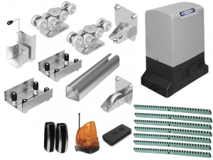 DOORHAN DHS20260-8 + SL-2100KIT Комплектующие для откатных (сдвижных) ворот весом до 1500 кг или шириной до 5,5м (набор-комплект фурнитуры) с комплектом автоматики DOORHAN SL-2100KIT