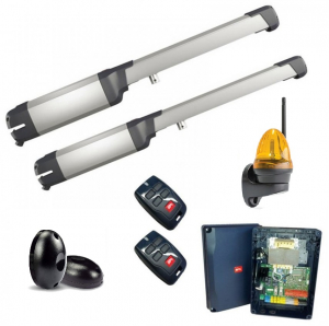 BFT R935309 00005KIT FULL-K Автоматика для распашных ворот PHOBOS BT A40 FULL-K, комплект: 2 привода, блок управления, 2 пульта, фотоэлементы, лампа