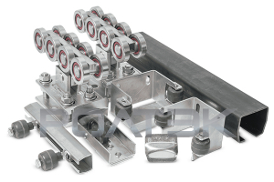 РОЛТЭК ЕВРО8-РОЛТЭК-компл Комплектующие для откатных (сдвижных) ворот весом до 800 кг или шириной до 5,5 м (набор-комплект)