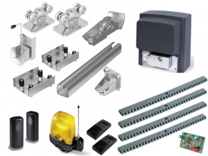 DOORHAN DHS20160-8 + BX708AGS Комплектующие для откатных (сдвижных) ворот весом до 700 кг или шириной до 5,5 м (набор-комплект фурнитуры) с автоматикой CAME BX708AGS