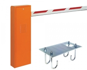 FAAC 620RPDKIT Шлагбаум автоматический FAAC 620RPD, комплект: тумба, стрела прямоугольная 4м, крепление стрелы, пластина монтажная