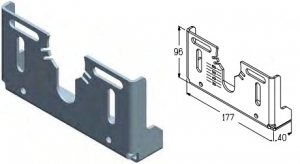 ALUTECH IB-152 - 403430500 Кронштейн промежуточный IB-152 для подъёмных секционных ворот