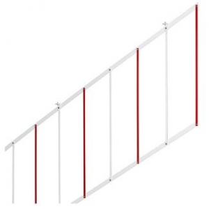 FAAC 428446 Решётка шарнирная под стрелу шлагбаума, длина 3м