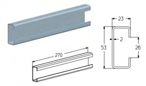 ALUTECH B134 - 402600200 Кронштейн B134 для подъёмных секционных ворот