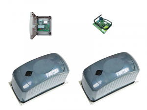 AN-MOTORS ASW4000KIT Автоматика для распашных ворот ASW4000KIT, комплект: 2 привода, блок управления, монтажный комплект