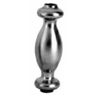 ARTEFERRO 154/B/3 Вставка на балясину из трубы отв. Ø 14мм, 40х120мм