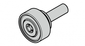 HORMANN 3094252 Кронштейн подшипника, со стопором (M6)