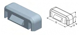 ALUTECH PED2019 - 407480400 Ответная часть для центрального замка PED2019 для подъёмных секционных ворот