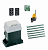 FAAC 746KIT-LK6 Автоматика для откатных ворот 746KIT-LK6, комплект: привод, радиоприемник, 2 пульта, лампа, 6 реек