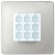 NICE WST Корпус настенный квадратный WST для пульта NiceWay нейтральный прозрачный