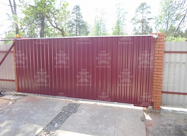 Откатные ворота серии КЛАССИК