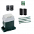 FAAC 746KIT-FA4 Автоматика для откатных ворот 746KIT-FA4, комплект: привод, радиоприемник, 2 пульта, фотоэлементы, 4 рейки