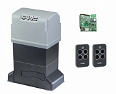 Автоматика для откатных ворот 844ERKIT-1, комплект: привод, радиоприемник, 2 пульта
