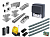 DOORHAN DHS20360-6 + BX608AGS Комплектующие для откатных (сдвижных) ворот весом до 450 кг или шириной до 4 м (набор-комплект фурнитуры) с автоматикой CAME BX608AGS