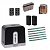 FAAC C721KIT FULL-A6 Автоматика для откатных ворот C721KIT FULL-A6, комплект: привод, радиоприемник, 2 пульта, фотоэлементы, лампа, 6 реек