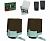 CAME 001UOPB1000/B Автоматика для распашных ворот BROWN LINE 1000 BASIC KIT, комплект: 2 привода, блок управления, радиоприемник, пульт