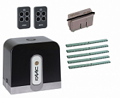 Автоматика для откатных ворот C721KIT-KR5, комплект: привод, радиоприемник, 2 пульта, 5 реек