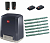 BFT P925224 00008KIT-F6 Автоматика для откатных ворот DEIMOS BT A600-F6, комплект: привод, фотоэлементы, 2 пульта, 6 реек