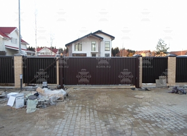 Откатные ворота серии КЛАССИК