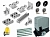 DOORHAN DHS20260-12 + ASL2000KITFULL Комплектующие для откатных (сдвижных) ворот весом до 1500 кг или шириной до 8м (набор-комплект фурнитуры) с комплектом автоматики AN-MOTORS ASL2000KIT